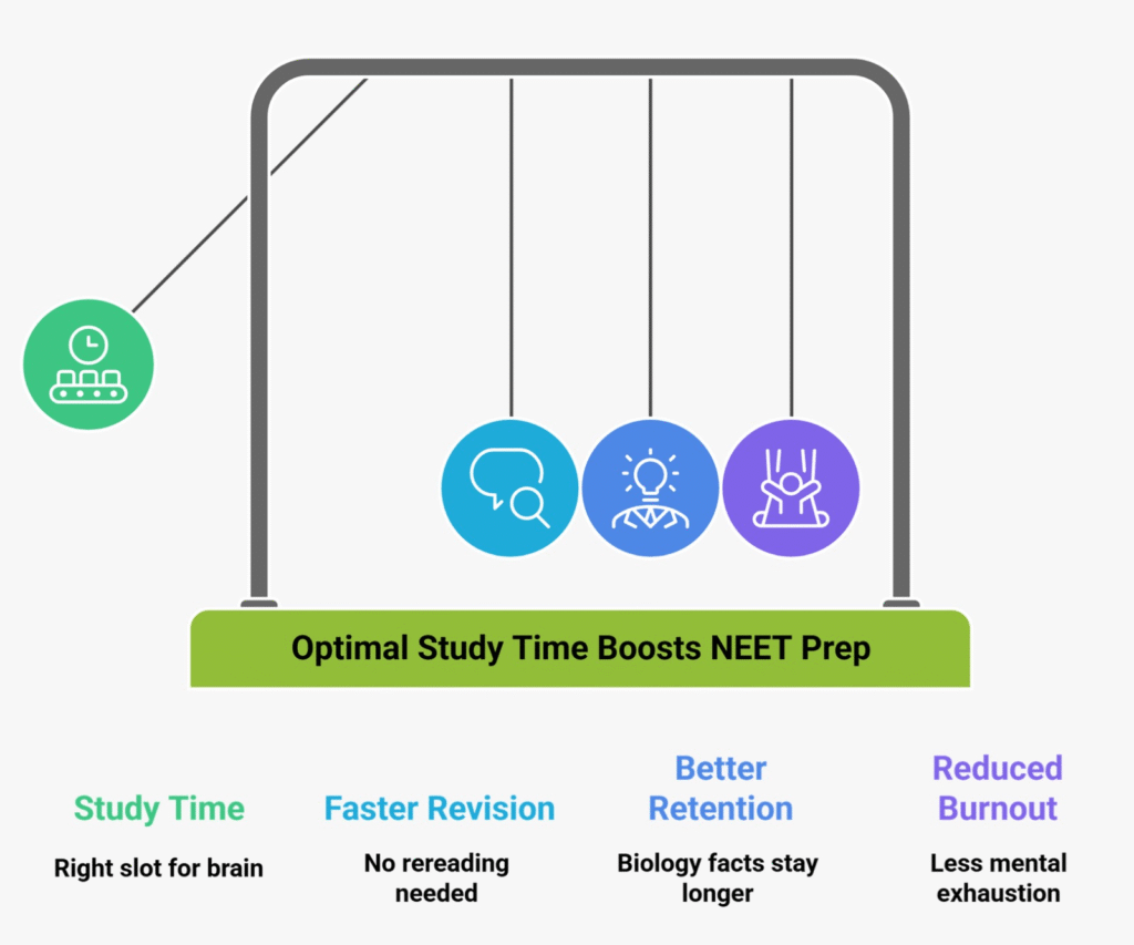 Best time to study for NEET 2026