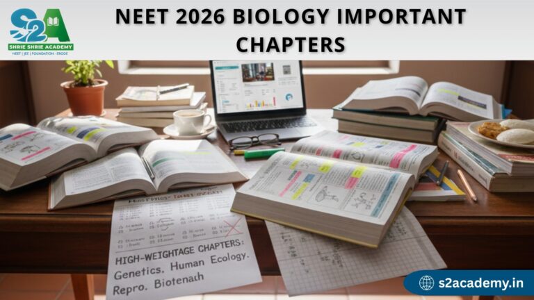 NEET 2026 biology important chapters