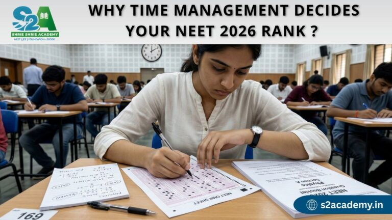 time management for NEET 2026