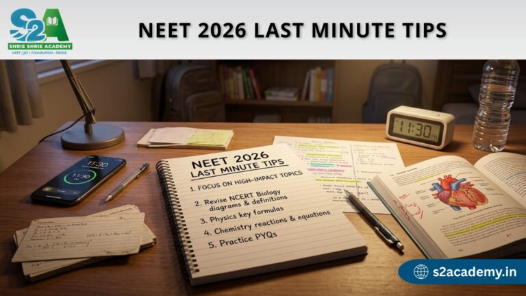last one minute preparation tips